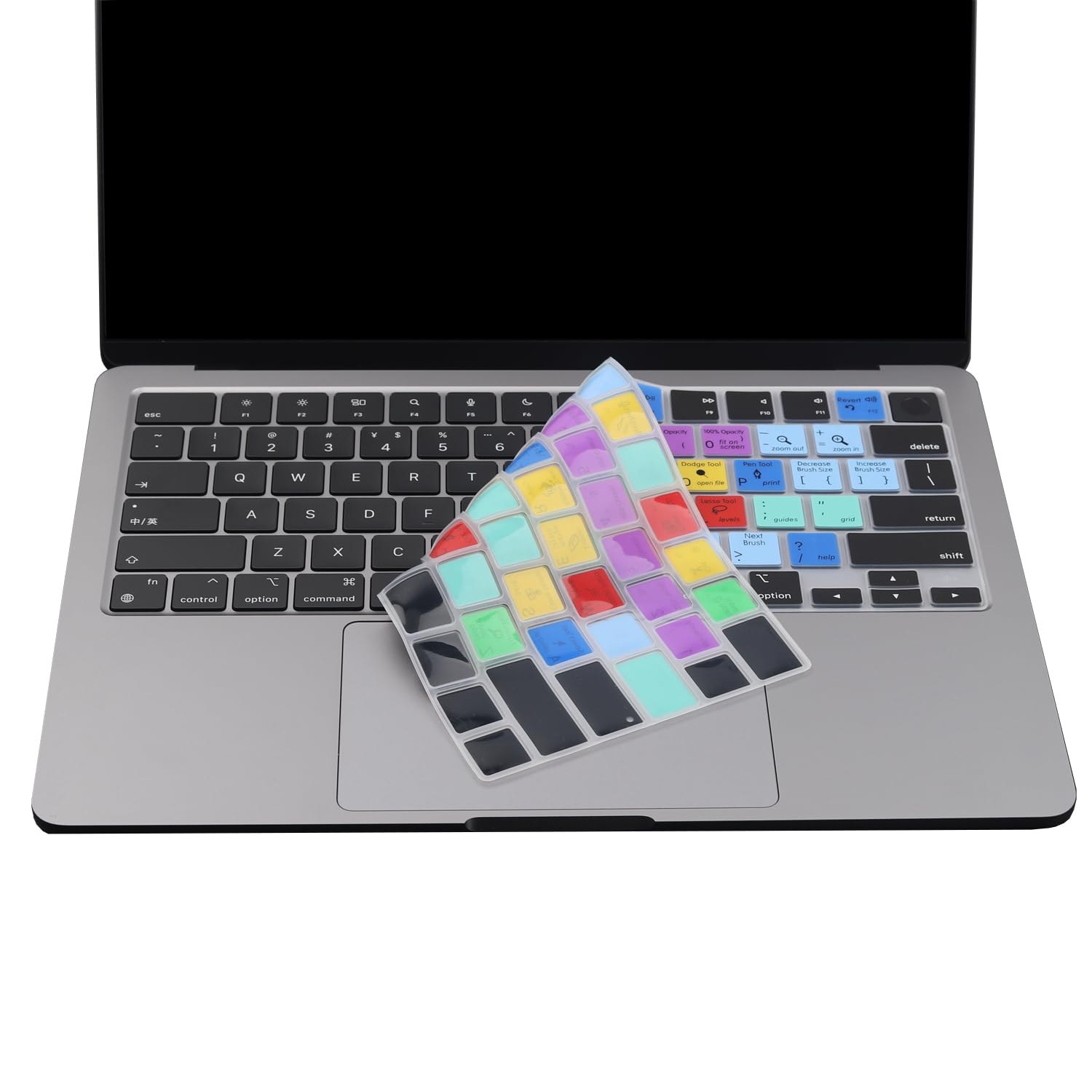 Photoshop Shortcut Keyboard Cover Skin for MacBook Air/Pro 13-16