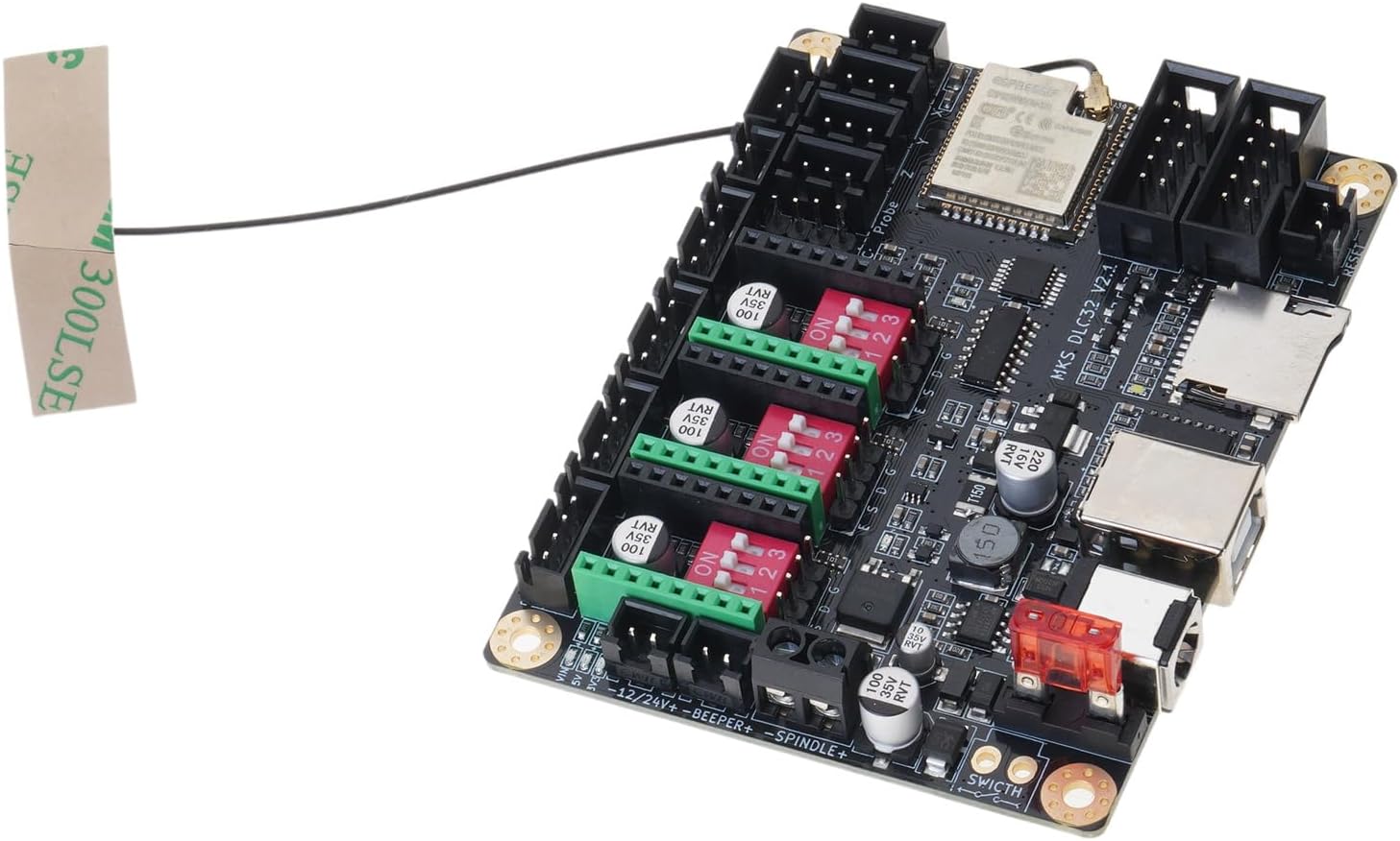 Precise GRBL Engraving Control Board DLC32 2.1 with Integrated Webpage Control for PC Projects Engraver Controller