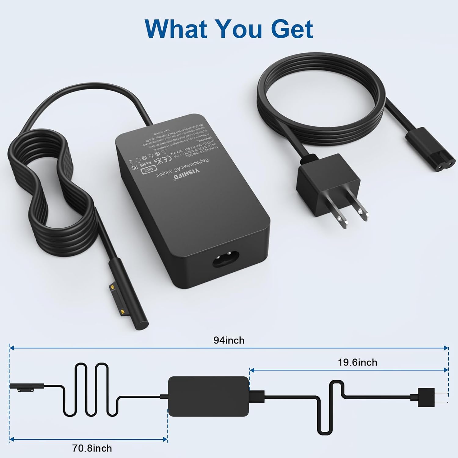 Adaptador De Corriente Compatible Con Microsoft Surface P - Foto 13
