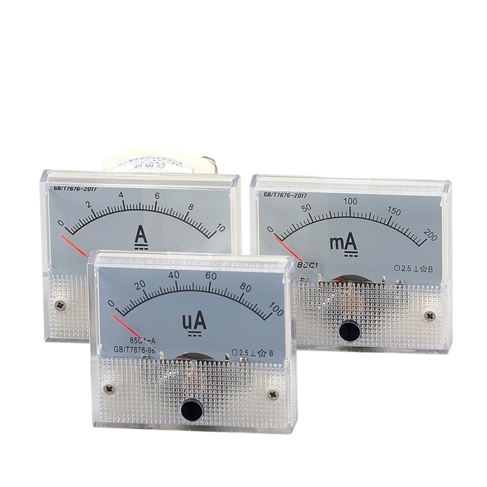 Ampèremètre analogique 85C1-A avec cadran à aiguille haute visibilité - 4