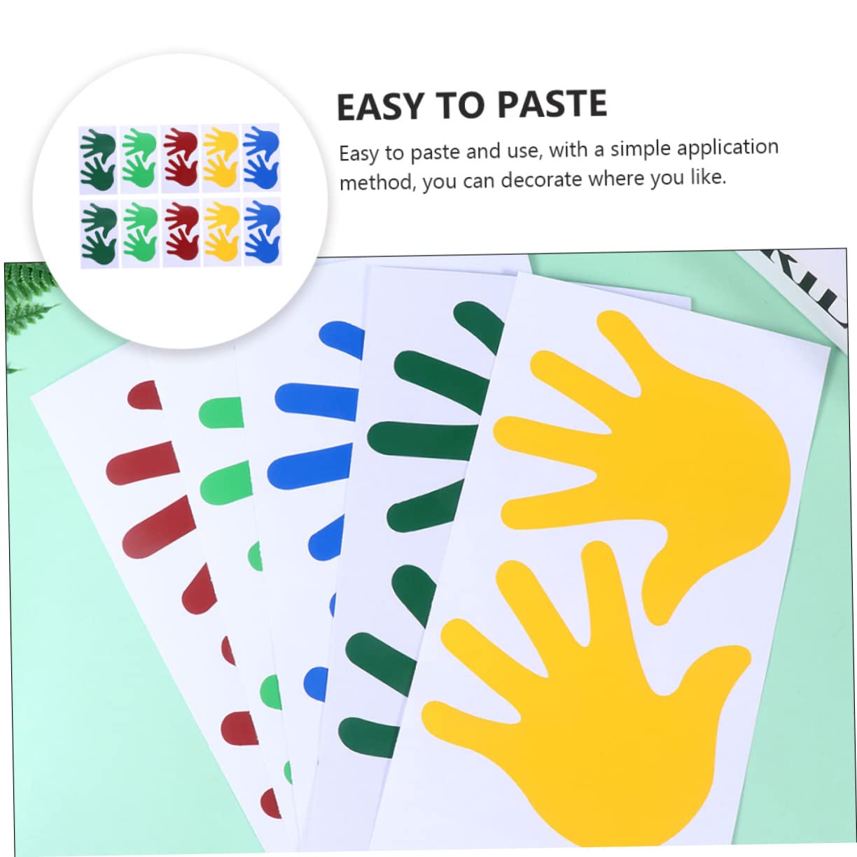 ibasenice 60 Wandtattoos Für Kinderzimmer Bunte Selbstklebende Wandsticker Zur Kreativen Dekoration Von Spielzimmern Und Wohnräumen Einfach Anzubringen Für Gestaltung Von Kinderzimmern