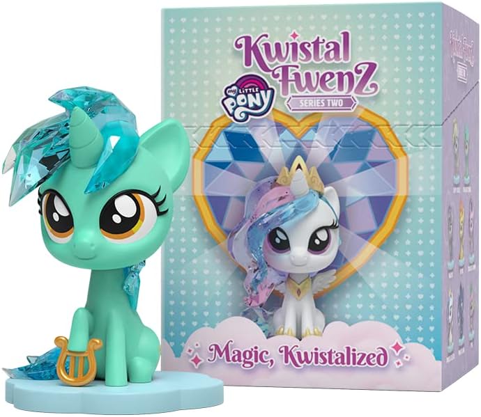 Mighty Jaxx Kwistal Fwenz x My Little Pony Series 02 | Blind Box Collectible Figurines | One Pack - Contains One Random Figure