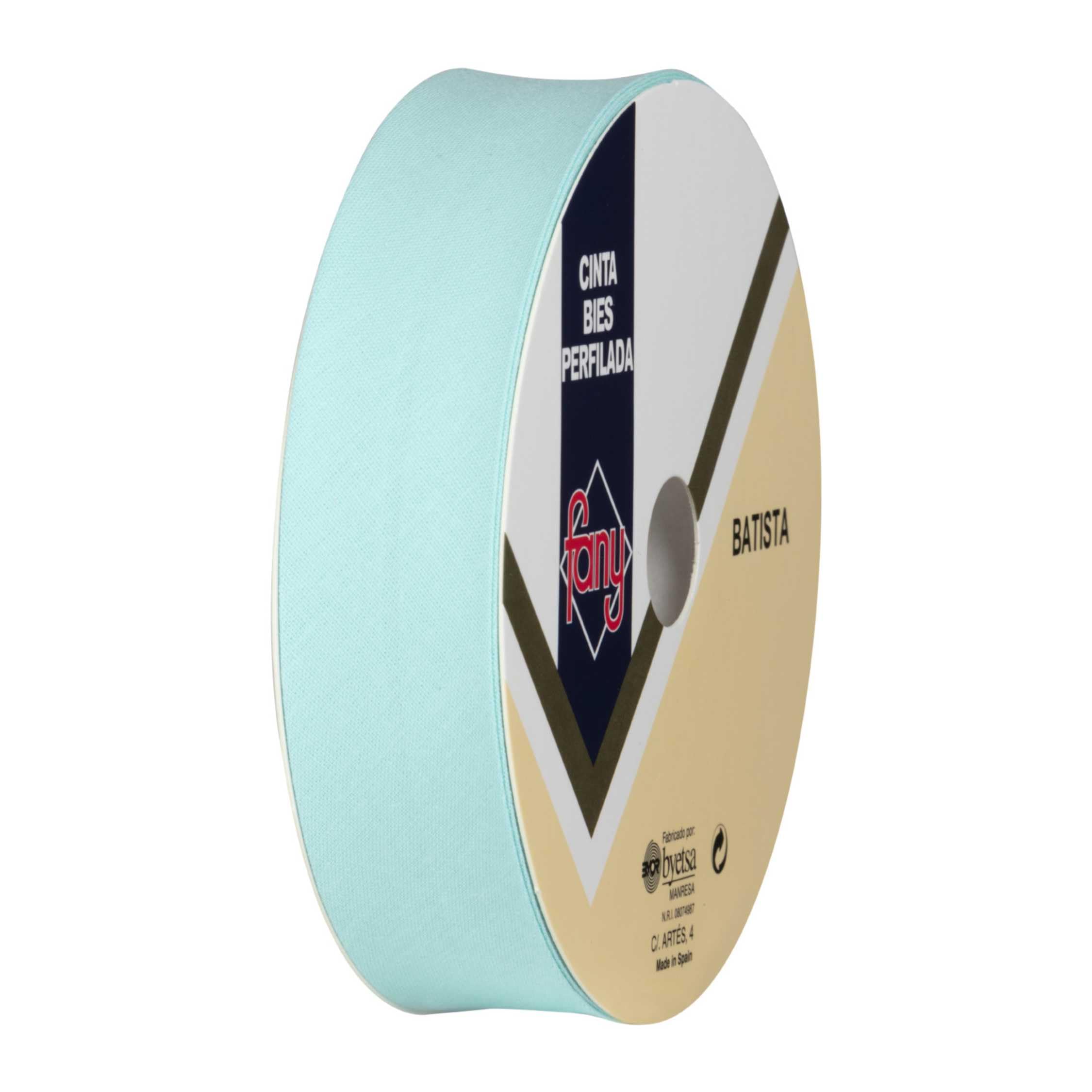Discover Lifestyle & Fashion Fabrics Bias Binding Tape Polycotton Poly Cotton Sewing Piping Bunting Decorative Trim Edging Hemming Huge Colour Range | 25mm Wide (25 Metre Roll, Aqua)