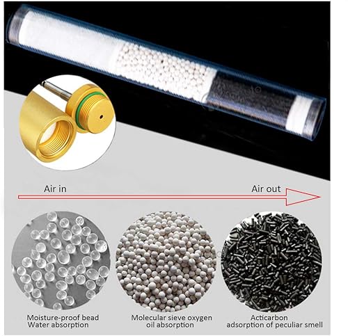 Miniatura 5 de Filtro de aire L350mm OD50mm OD50mm OD50mm del compresor de aire del PCP del separador de agua del aceite 30Mpa 4500Psi (filtro de aire)