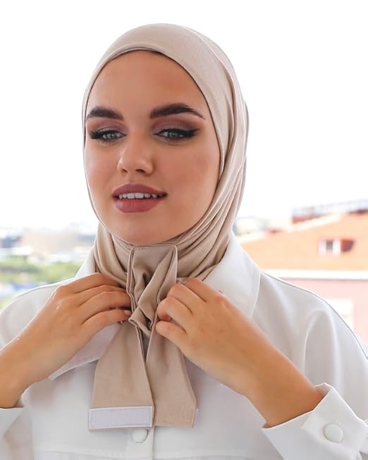 ZOKAK Instant Scarf For Women, Premium Jersey Head Scarf Wrap