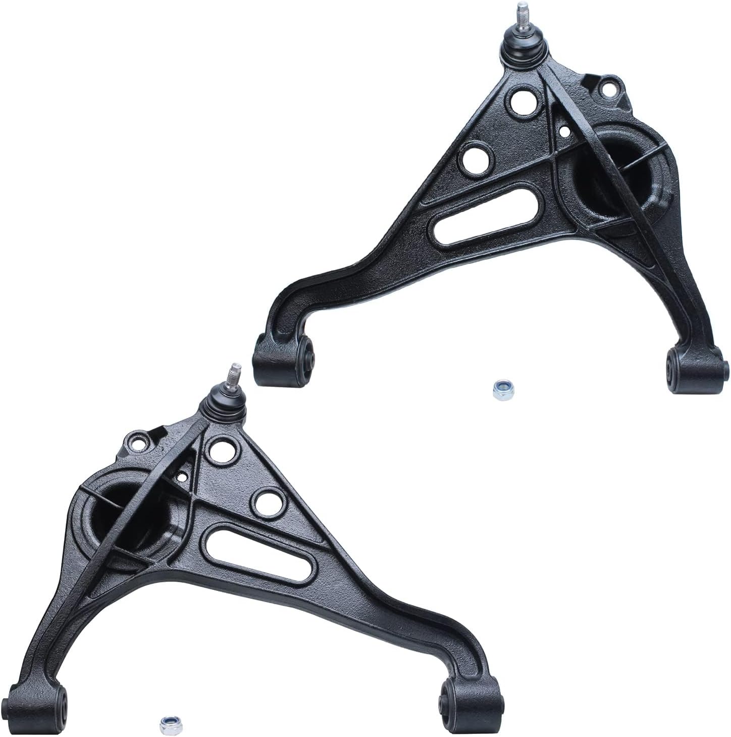Detroit Axle - Front End Suspension Kit for 2001-2004 Chevrolet Tracker Suzuki Vitara 2 Lower Control Arms with Ball Joint 2 Wheel Bearing Hubs 2 Sway Bars 4 Outer Inner Tie Rods Replacement