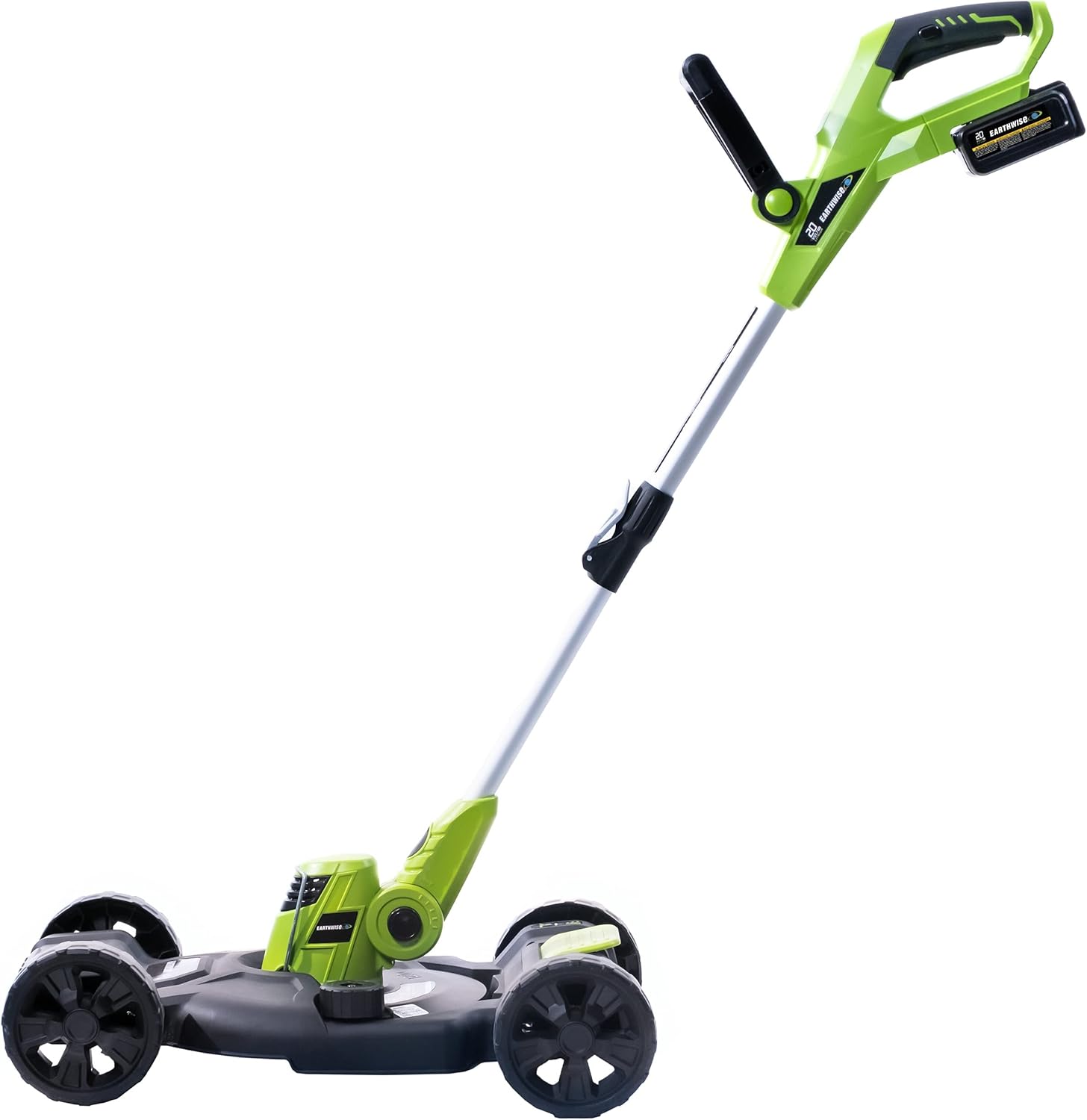 Earthwise LSTM2012-4 20-Volt 12-Inch Cordless String Trimmer/Mower, Black