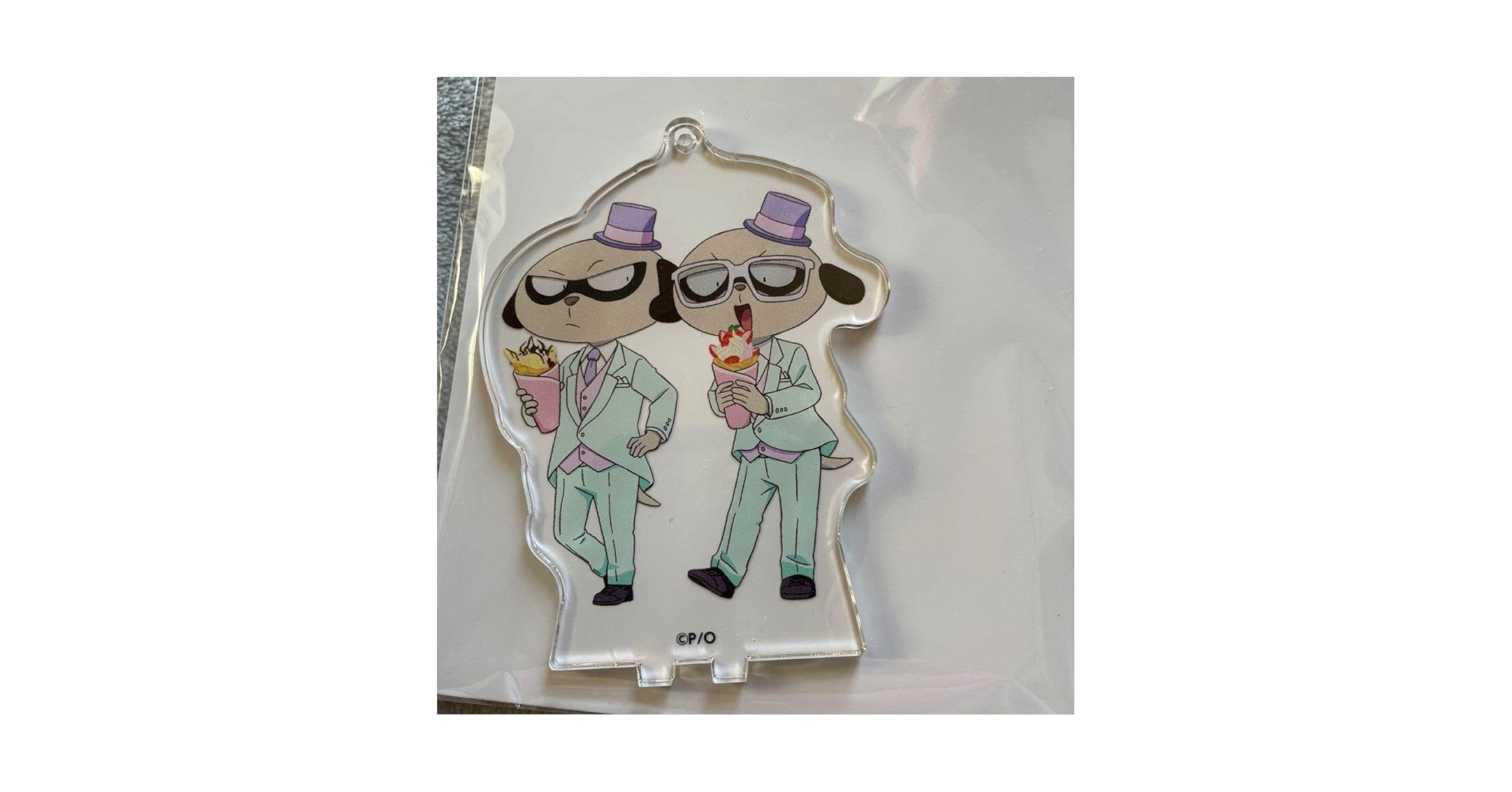 【美品】 オッドタクシー　エキシビジョン アクリルキーホルダー　大門兄弟 オッドタクシー アクリルキーチェーン 小戸川、ドブ、大門兄弟