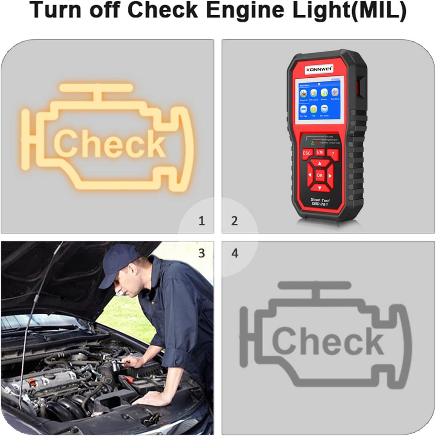 V850 OBD2コードリーダー車スキャナカーオブド2スキャナーマルチ言語チェックエンジン自動診断ツールKW85 / ELM327と同じ完全なOBD  2機能 Sale - Banggood携帯-arrival notice KW850 OBDII スキャナー 自動コードリーダー 診断チェック エンジンライトスキャンツール 1996年以降のOBDII車用