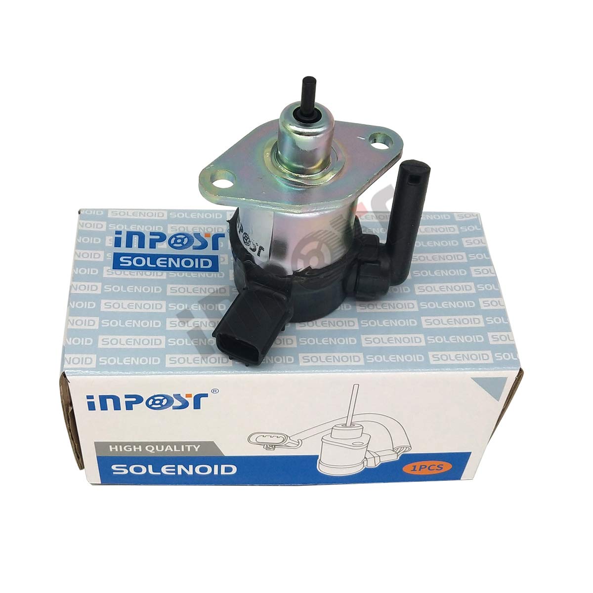 12V Fuel Shut Off Stop Solenoid For Kubota Engine V3300/V3600+/V2203/V1505 1C010-60015 1C010-60017 1C010-60014 1C010-60016