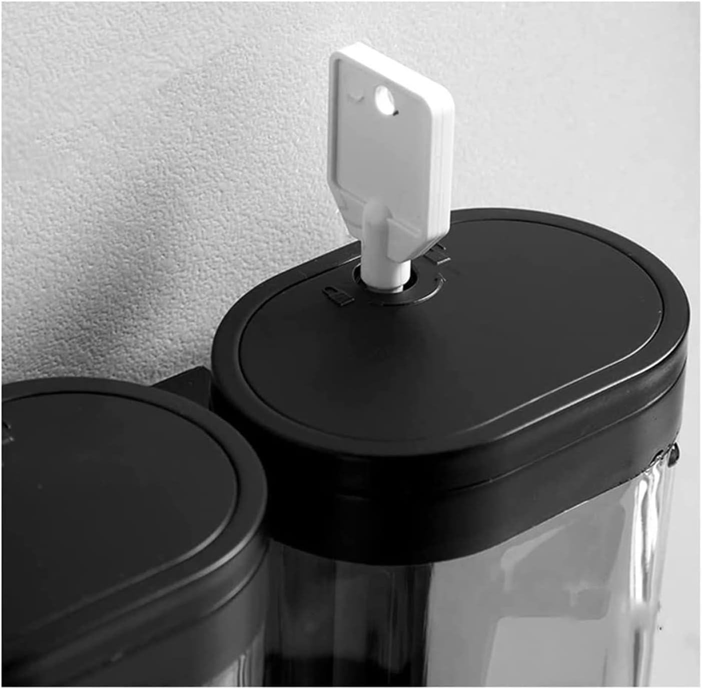 Soap Dispenser Lotion Dispenser Shower Dispenser Soap Dispenser Wall Mounted Bathroom Shower Pump Dispenser Holds Shampoo Plastic Soap Pump Liquid Dispenser Lotion (Color : B, Size : Single C