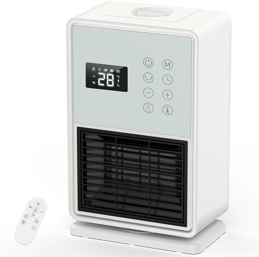 Amazon | セラミックヒーター【2025冬新型 暖房・加湿・空気清浄】超