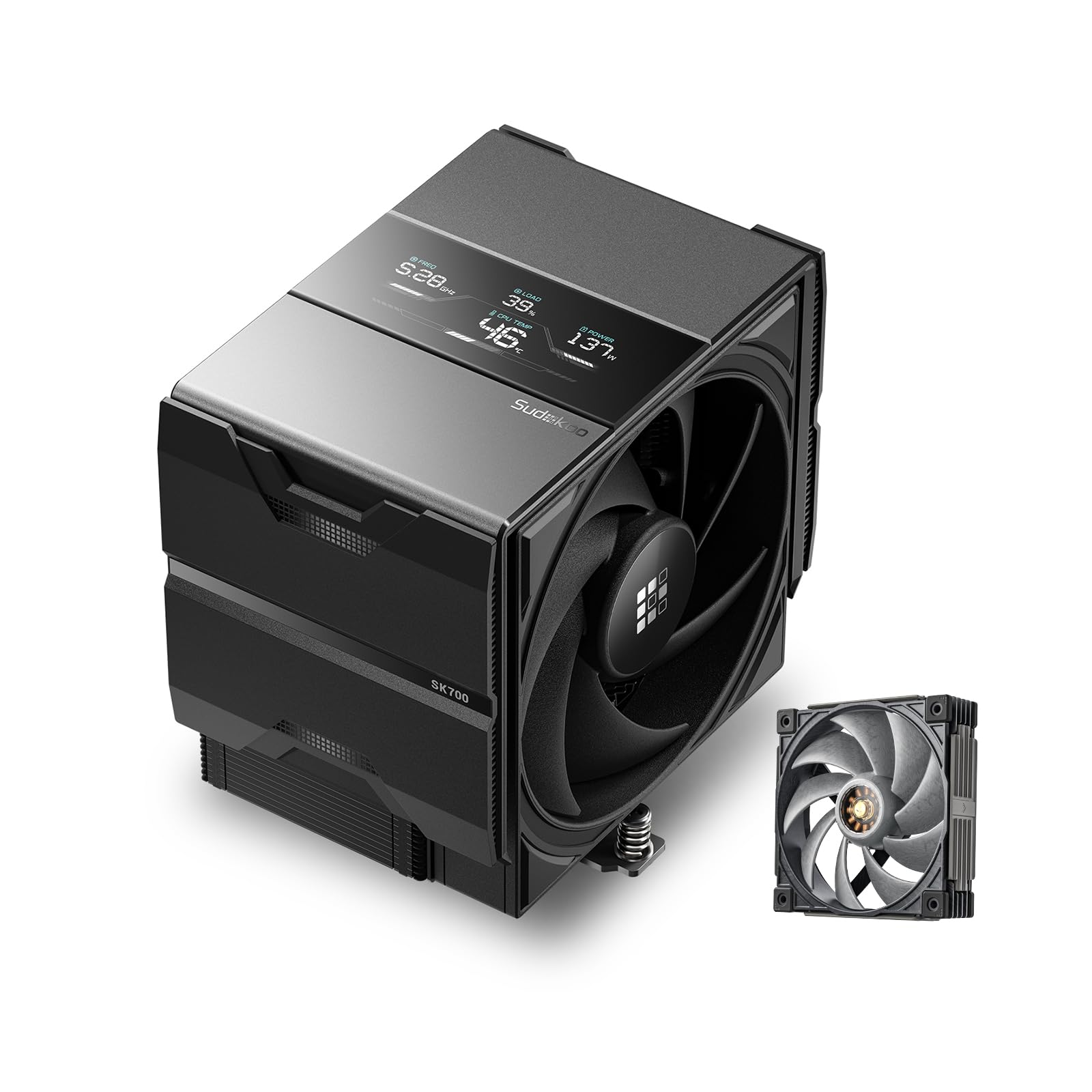 Sudokoo SK700V Dissipatore AM5 +Sudokoo MACH120 Ventola 120mm PC -Pacchetto Performance