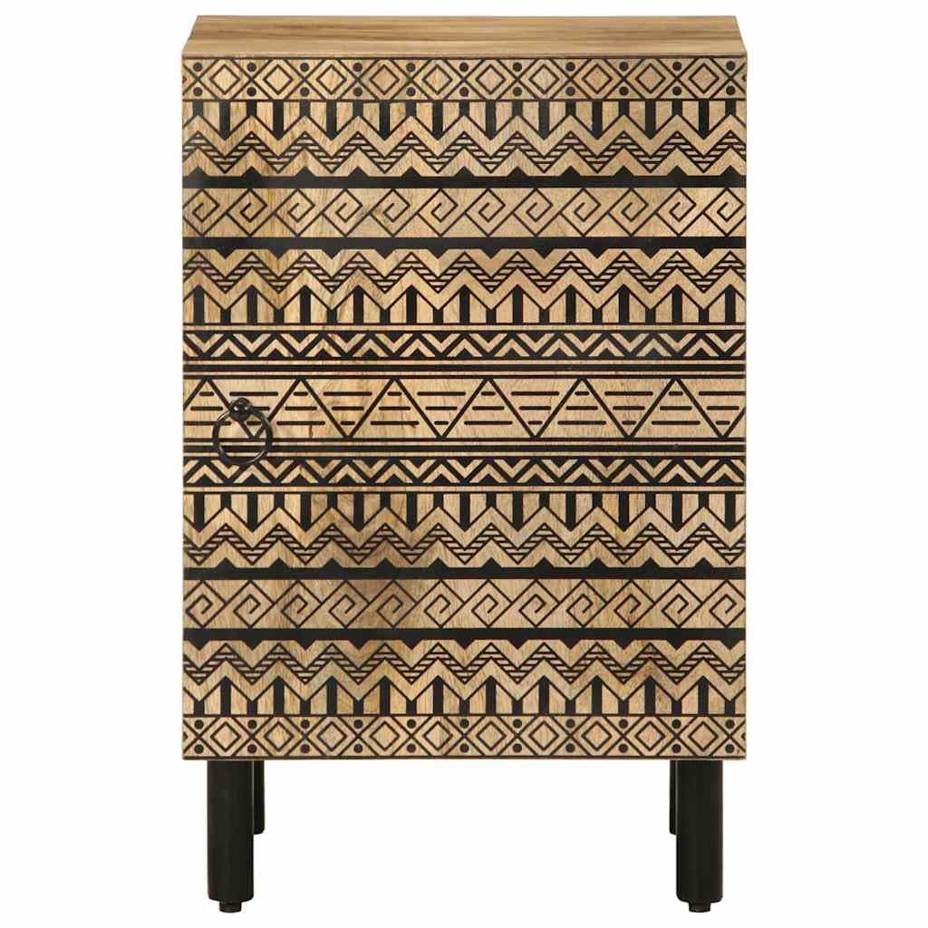 Armario de baño de 38 x 33,5 x 58 cm, madera maciza de mango, negro, con puerta, independiente, para almacenamiento de baño, diseño robusto, ideal para espacios pequeños, crea orden, madera