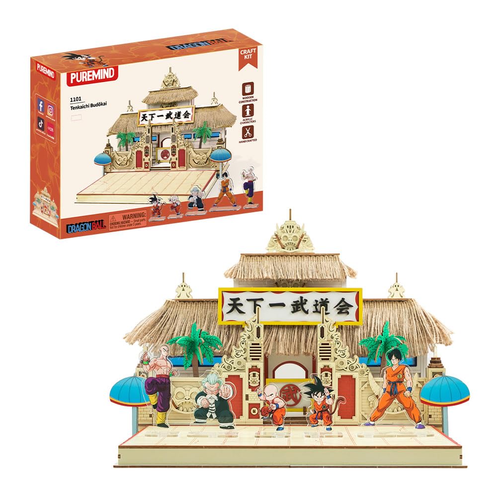 Amazon.com: PUREMIND Dragon Ball Tenkaichi Budōkai Wooden Puzzle