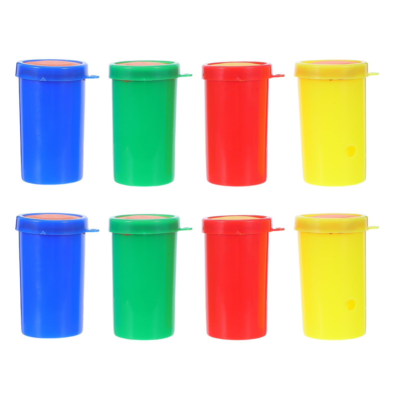 MOKKHNB 8pcs Mini Air Horns Noise Makers with Lanyards 3 Inch Noisemaker Whistles for Sporting Events Celebration Birthday Party Favors Present Bag Fillers