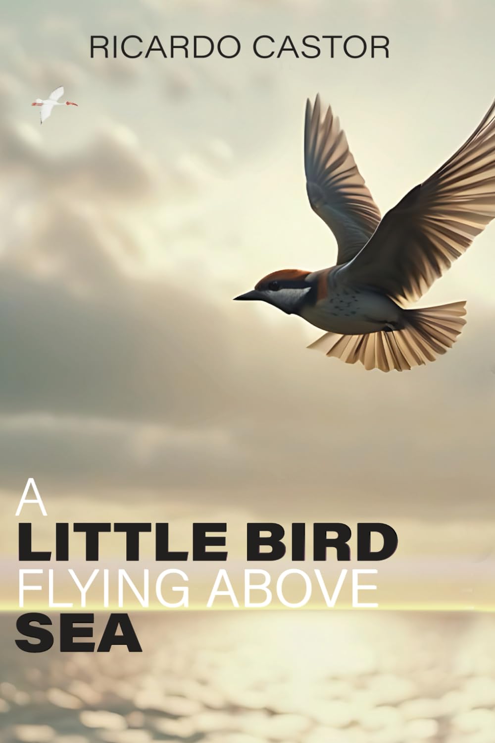 A Little Bird Flying Above Sea