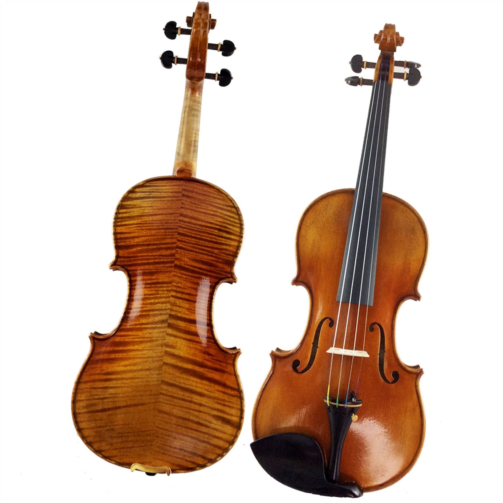 Bellissimo Violino Acustico per Studenti Principianti Adulti Fatto A Mano con Custodia Brasile Arco in Legno Violini per Studenti