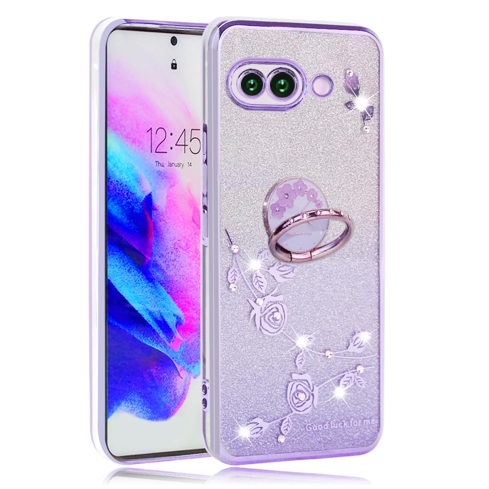 Amazon.co.jp: JOOBOY Google Pixel 9a 用 ケース リング付き クリア