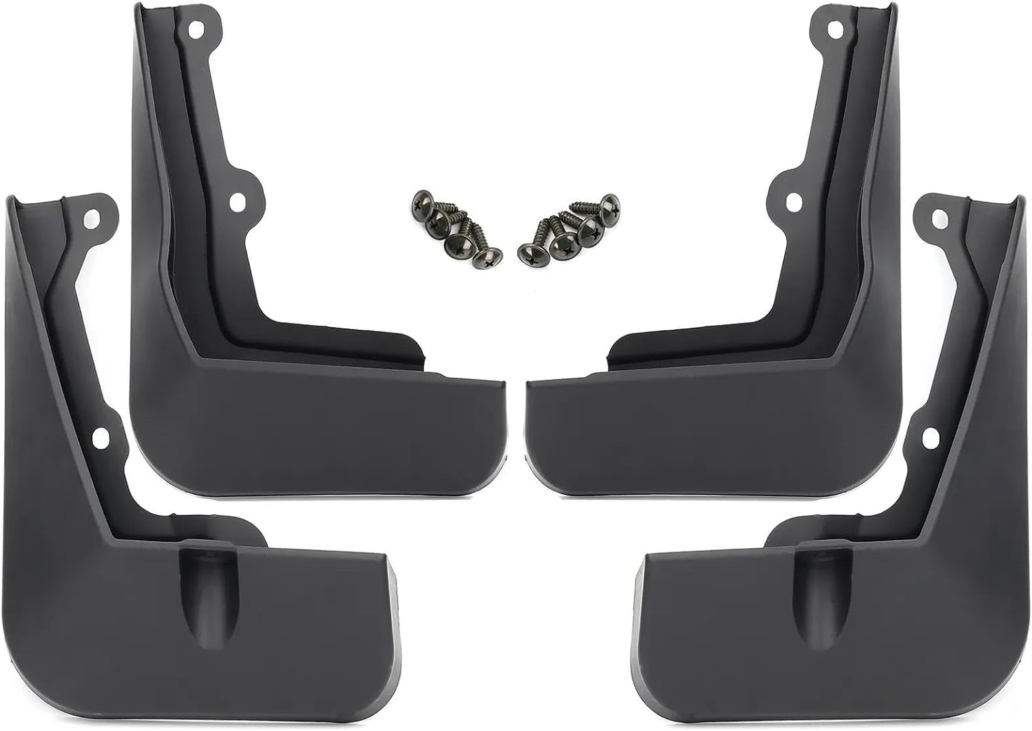 RESKIU 4PCS Mud Flaps for Kia EV6 GT-Line GT Line CV EV 2021 2022 2023 2024, Splashproof No Drill Easy Install Front Rear Wheel Protection Fender Mudflaps All-Weather Splash Guards