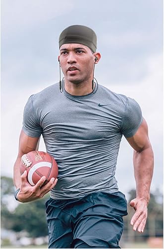 Miniatura 6 de Paquete de 3 gorras de calavera refrescante, forro de casco que absorbe el sudor, para ciclismo, correr, para hombres y mujeres