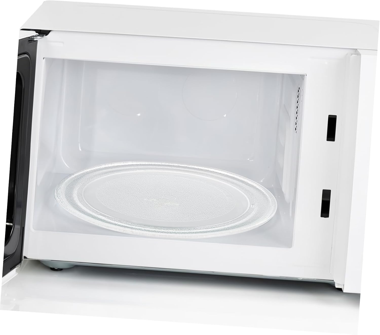 PRETYZOOM Microwave Turntable Plate Glass Cooking Tray Replacement for Microwaves Sturdy and Easy to Install Oven Plate for Steady Food Cooking and Use
