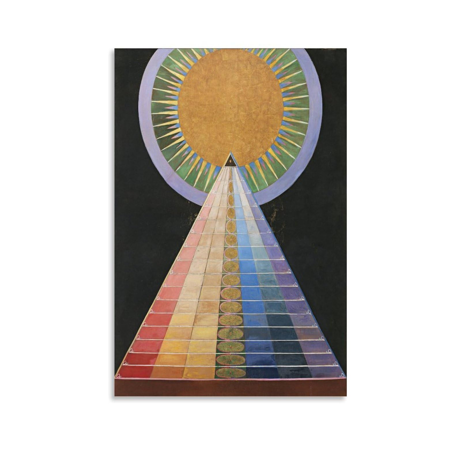 Amazon.co.jp: ヒルマ・アフ・クリントHilma Af Klint絵画作品