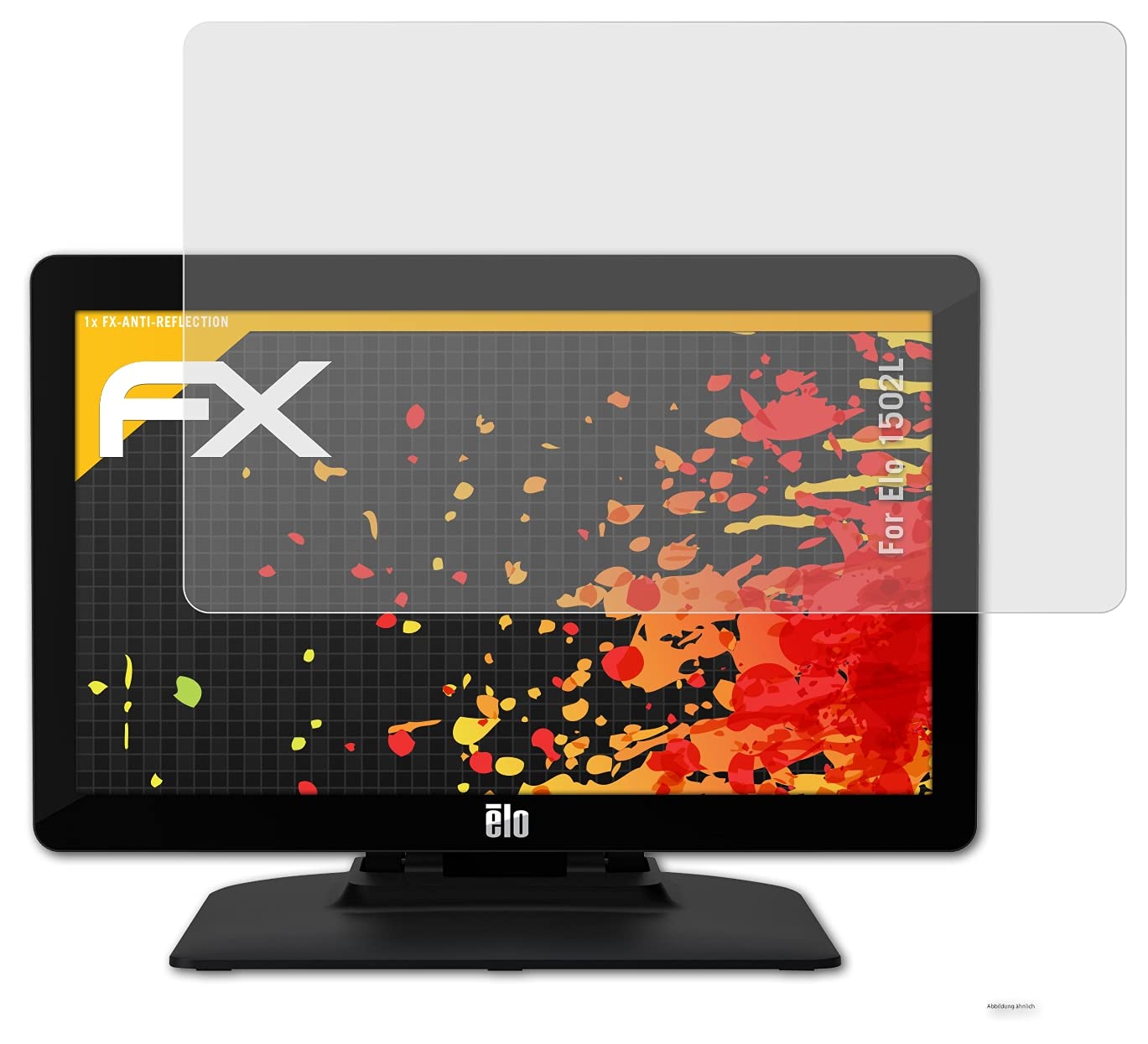 Screen Protector compatible with Elo 1502L Screen Protection Film, anti-reflective and shock-absorbing FX Protector Film