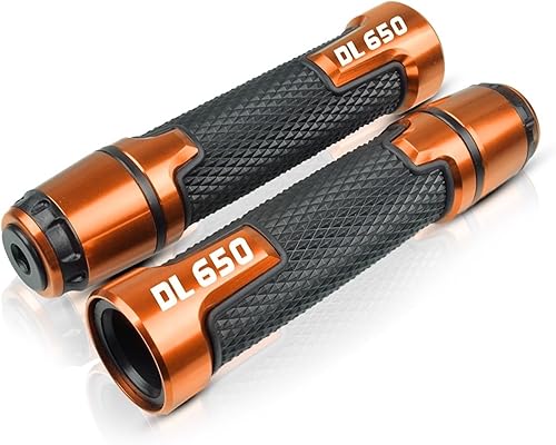 Para Suzuki DL650 V-Strom DL 650 VSTROM 2004-2010 2005 2006 2007 2008 Agarres de motocicleta Agarres de carreras Agarres Manillar Puños (Color