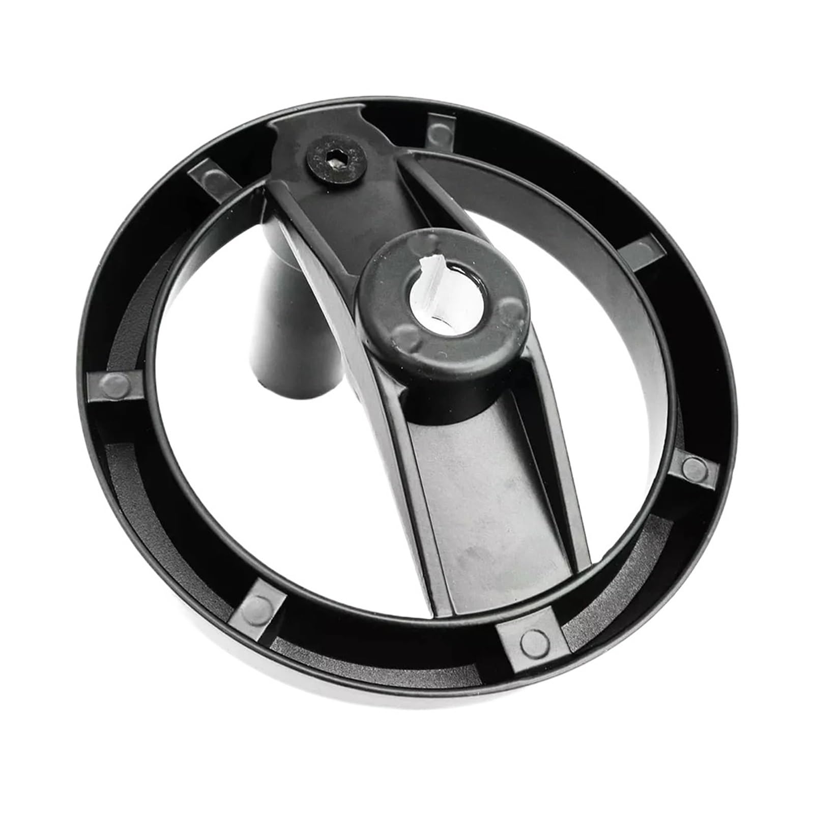 Volant pliable en alliage d'aluminium avec poignée rotative pour fraisage