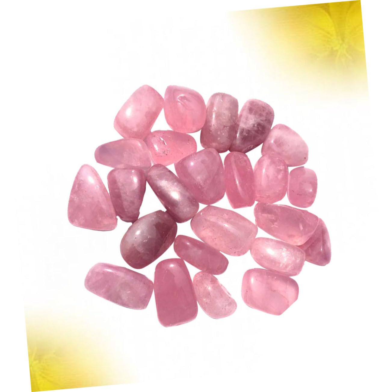 OHPHCALL Natural Crushed Crystal Rocks 100g Love Stone for Fish Tank DIY Ornaments