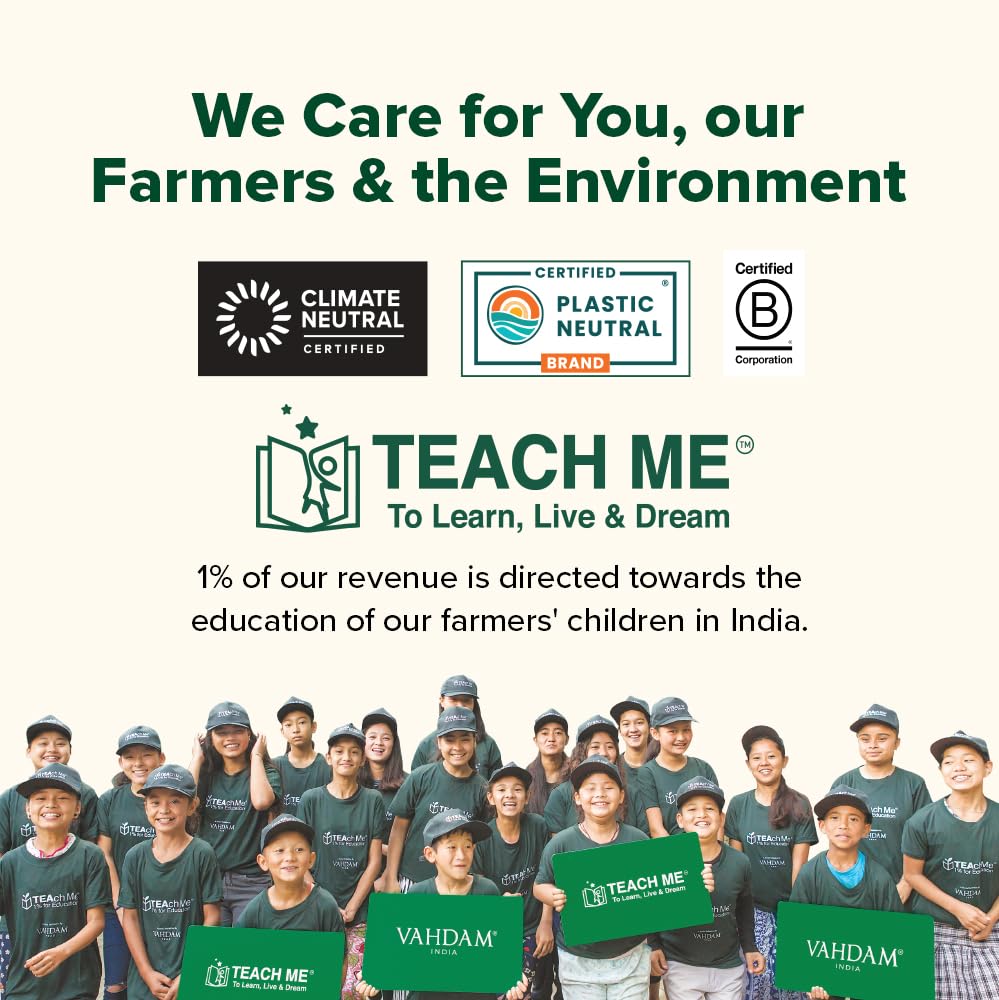 VAHDAM Ashwagandha Supplement 1800mg with Ashwagandha Root Extract and L-Theanine | Support Stress Relief, Mood and Sleep | 90 Capsules