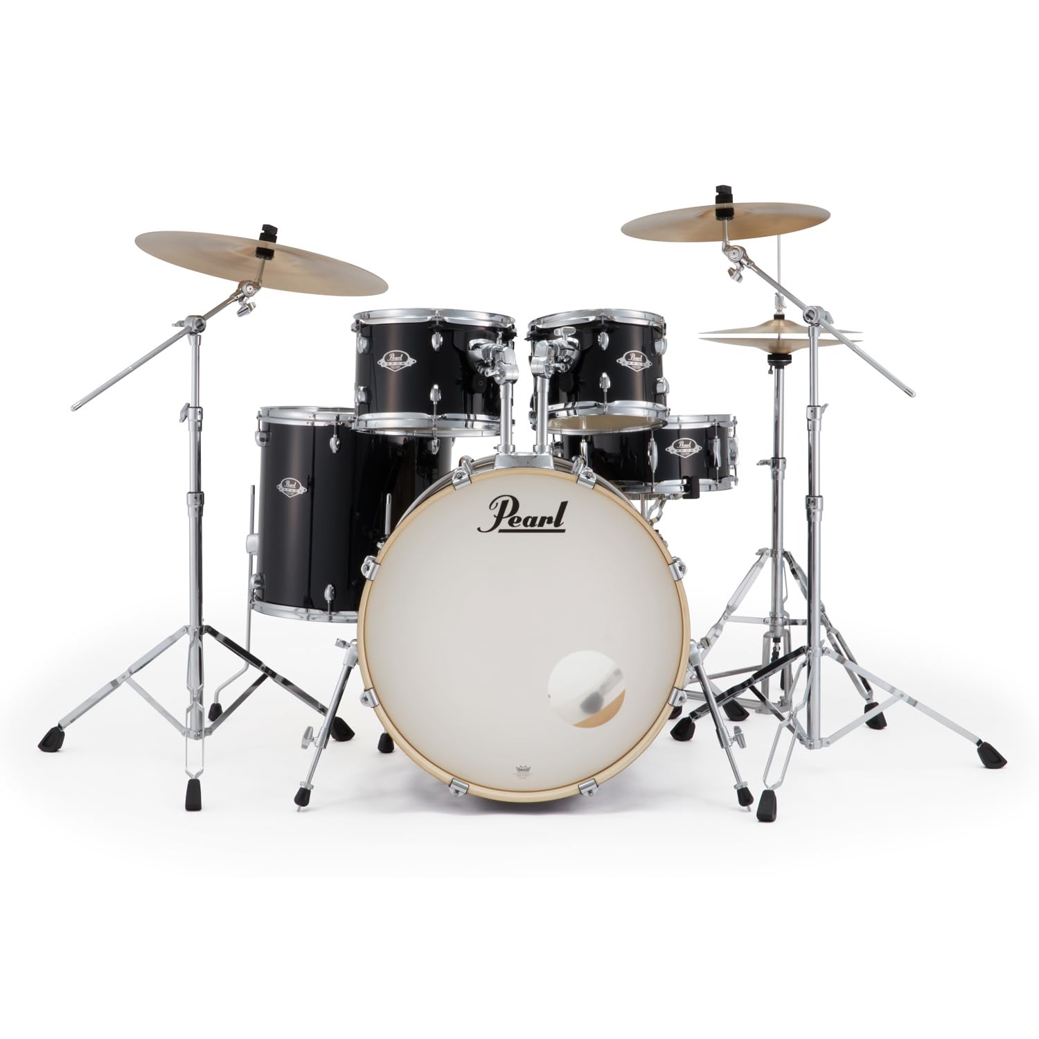 Pearl Export exx725sz/C31 Black + Sabian Set de cymbales + Tabouret gratuit.