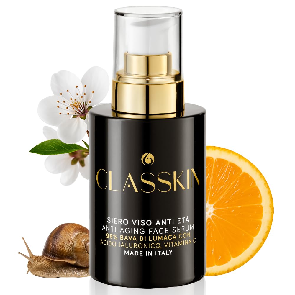 Snail Slime Face Serum 98% - Anti-Aging, Lifting, Moisturizing and Anti-Stain for Firmer and Toned Skin with Hyaluronic Acid, Niacinamide and Vitamin C, Women Men 50 ml Bio.