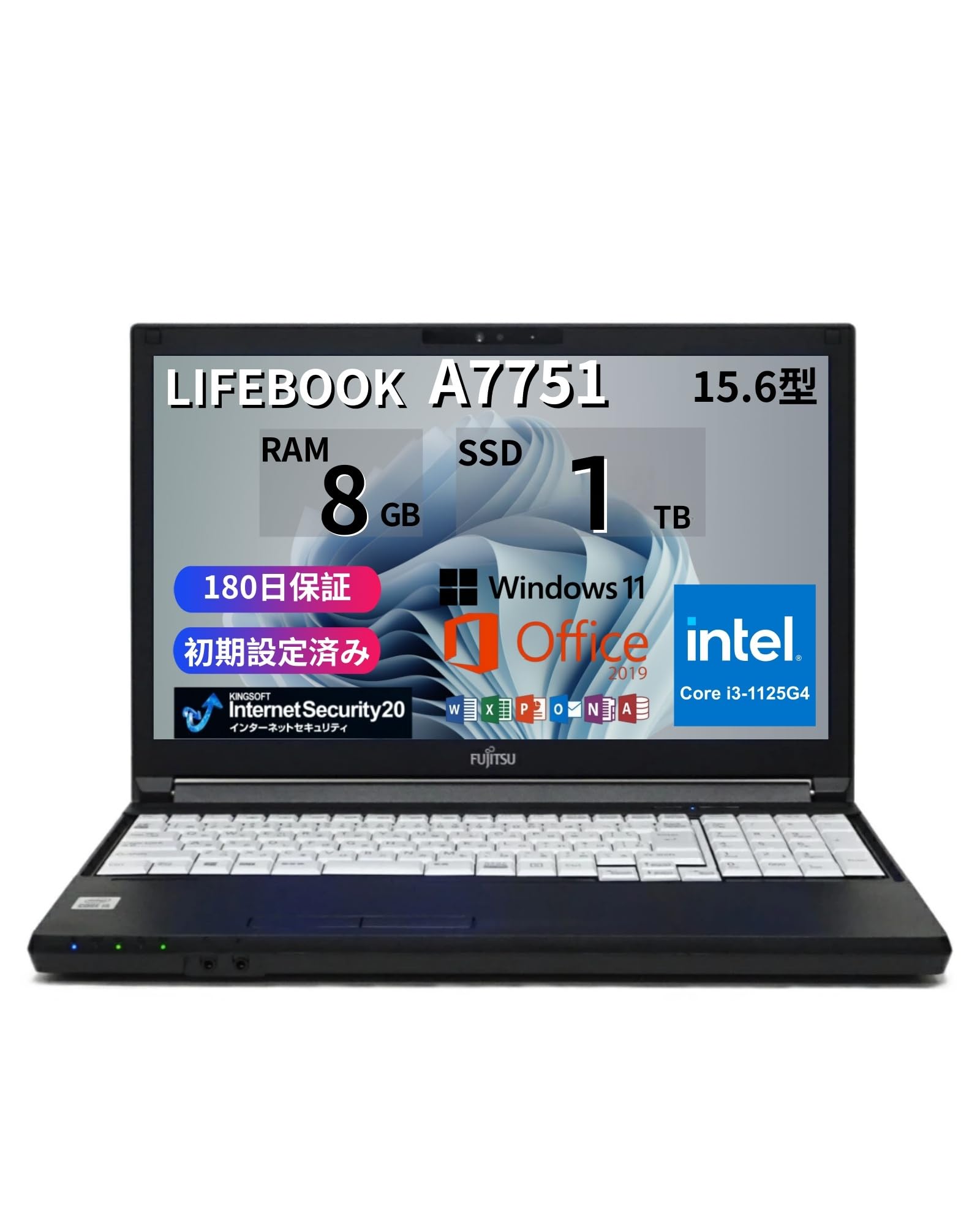 Amazon.co.jp: 【整備済み品】ノートパソコン 富士通 LIFEBOOK A7511