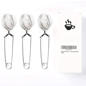 New Tea Strainer Stainless Steel Tea Infuser Mesh Tea Ball Infuser Filter Reusable Loose Leaf Strainer Herb Tea Accessories