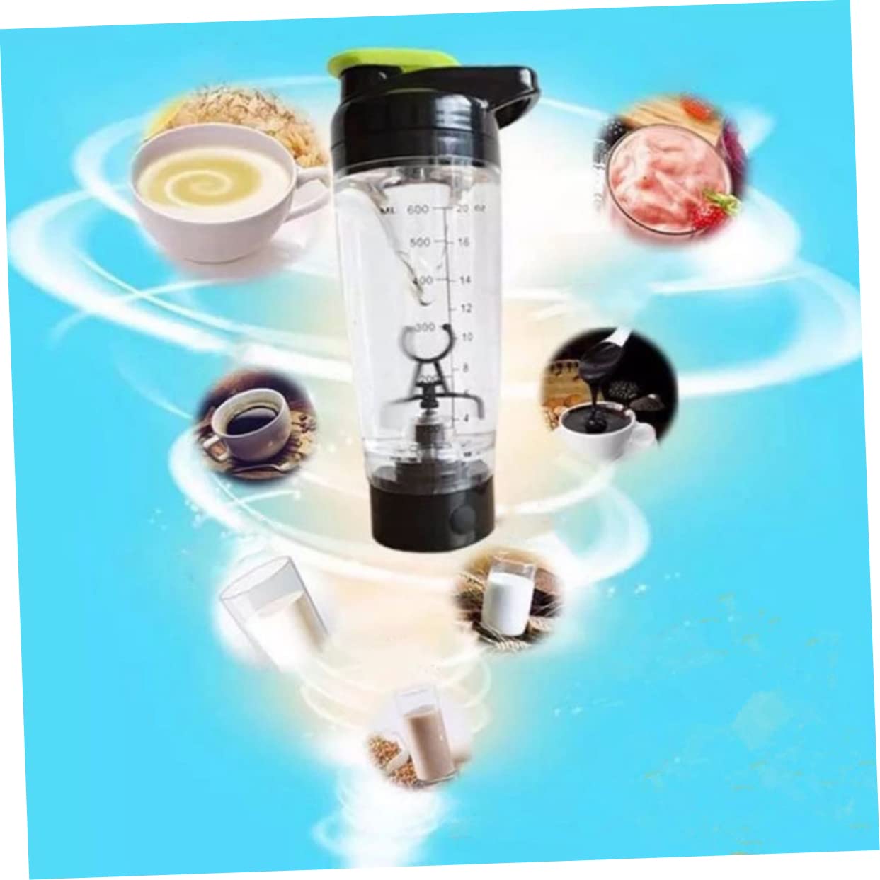 Borraccia Elettrica Per Proteine Mixer Portatile Antigraffio Facile Per e Shake Sportivi