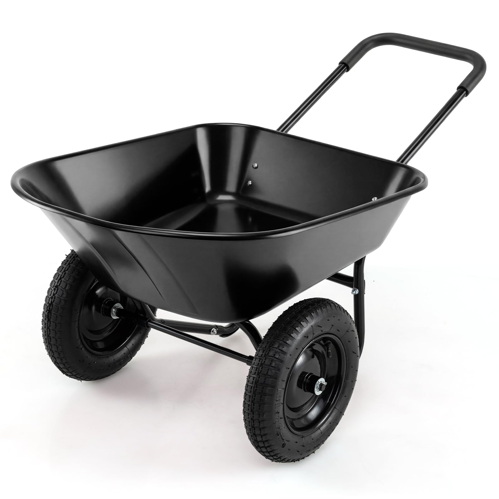 Goplus 2 Wheel Wheelbarrow