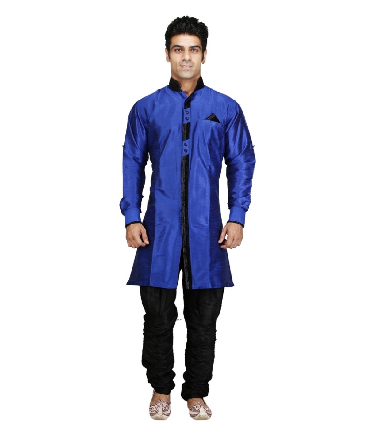 royal kurta Men's Jodhpuri Indo Western Sherwani-picture-52