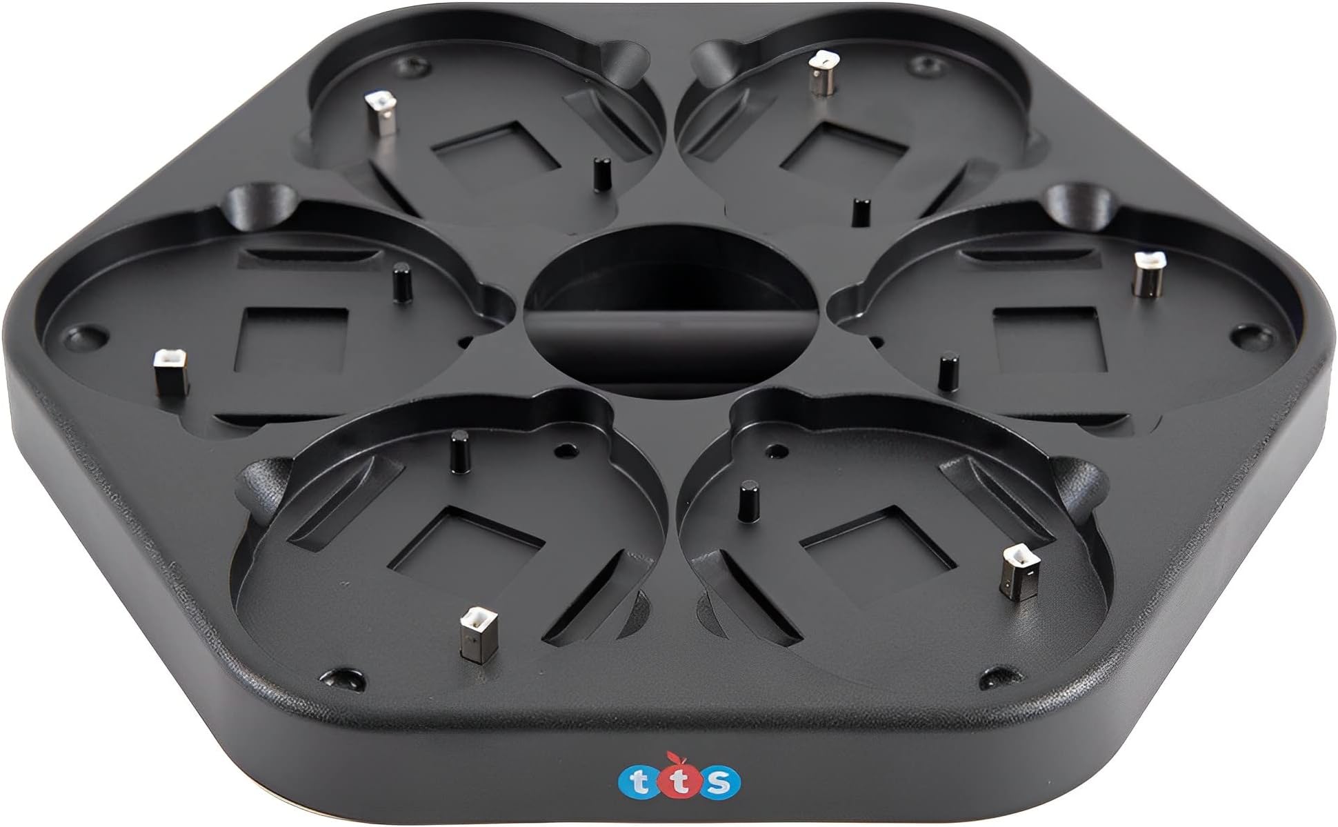 TTS Rechargeable Docking Station with USB Cable for Bee-Bot or Blue-Bot, Up to 6 Slots Charging Dock for Educational Programmable Floor Robots