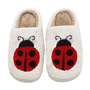 Dachshund Dog Slippers For Women Men Cute Animal Cartoon Ladybug Butterfly Cat Slippers Slides Memory Foam Slip On