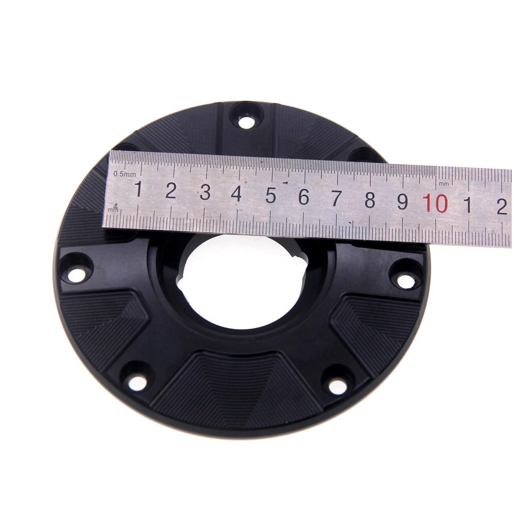 Tappo Olio Serbatoio Benzina Moto Keyless Tappo Serbatoio Carburante Gas Della Copertura Per H&on&da CB1100 2011-2015 CB 1100 Moto In Alluminio Tappo Del Serbatoio Carburante(Black no lo-go)