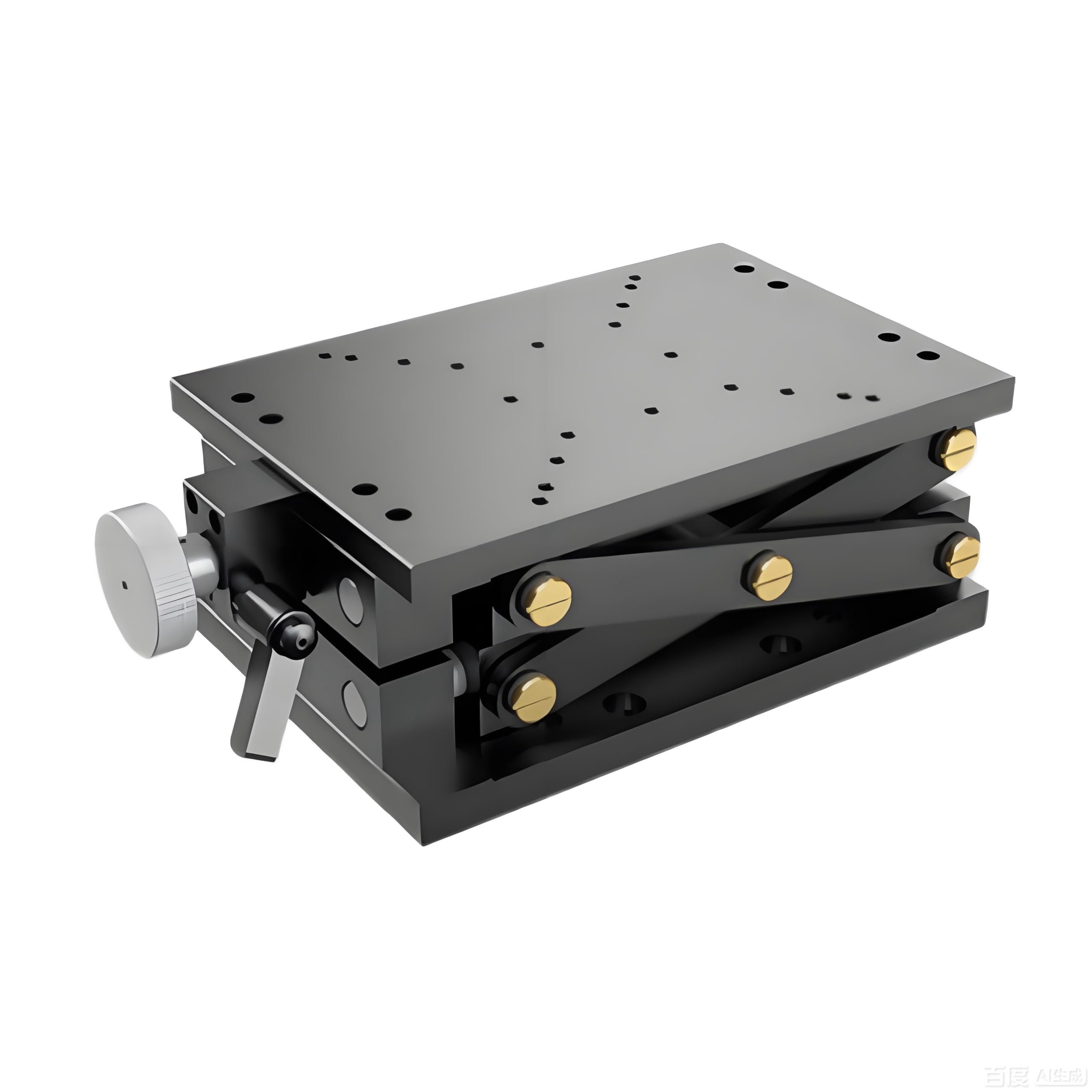 Plataforma de elevación manual de tijera con diseño de eje Z que ahorra espacio, construcción de aleación de aluminio, precios, trabajo, viaje, 30 70 mm, ideal para Worhops y proyectos
