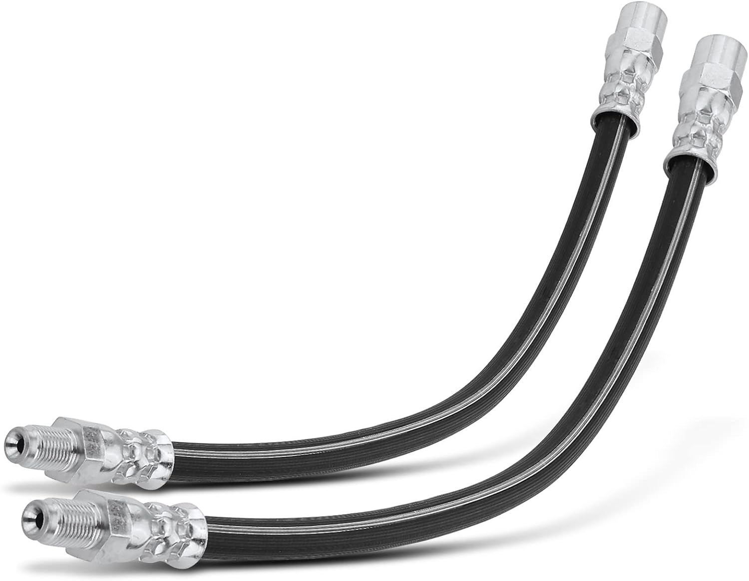 A-Premium Rear Brake Hydraulic Hose Compatible with Mercedes-Benz and Volvo Models - C220, C280, C36/C43 AMG, E300, E320, E420, E500, S320, S350, S420, S500, SL320, S600, V70, S60, S80, XC70,Pack of 2