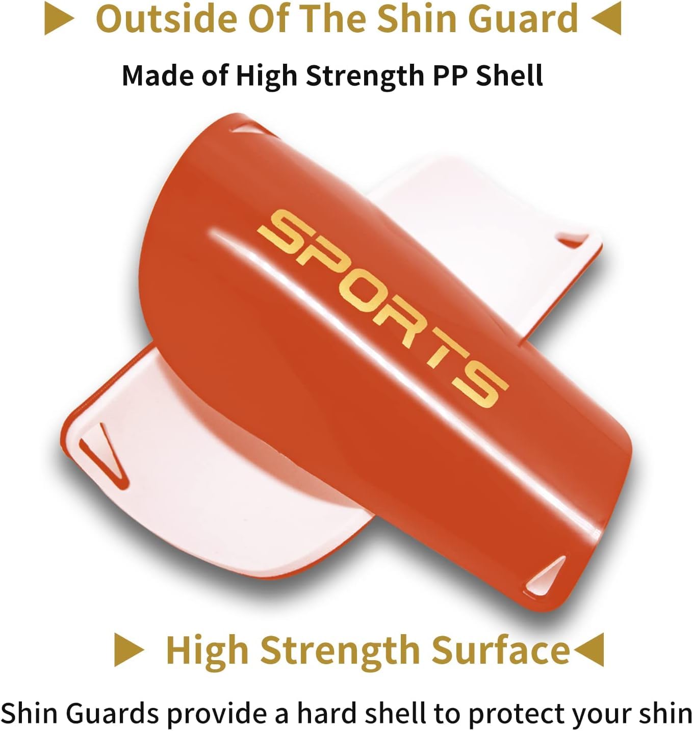 Shin Guards with Sleeves, Slip in Shin guards Soccer Shin Pads for Adults - Image 3