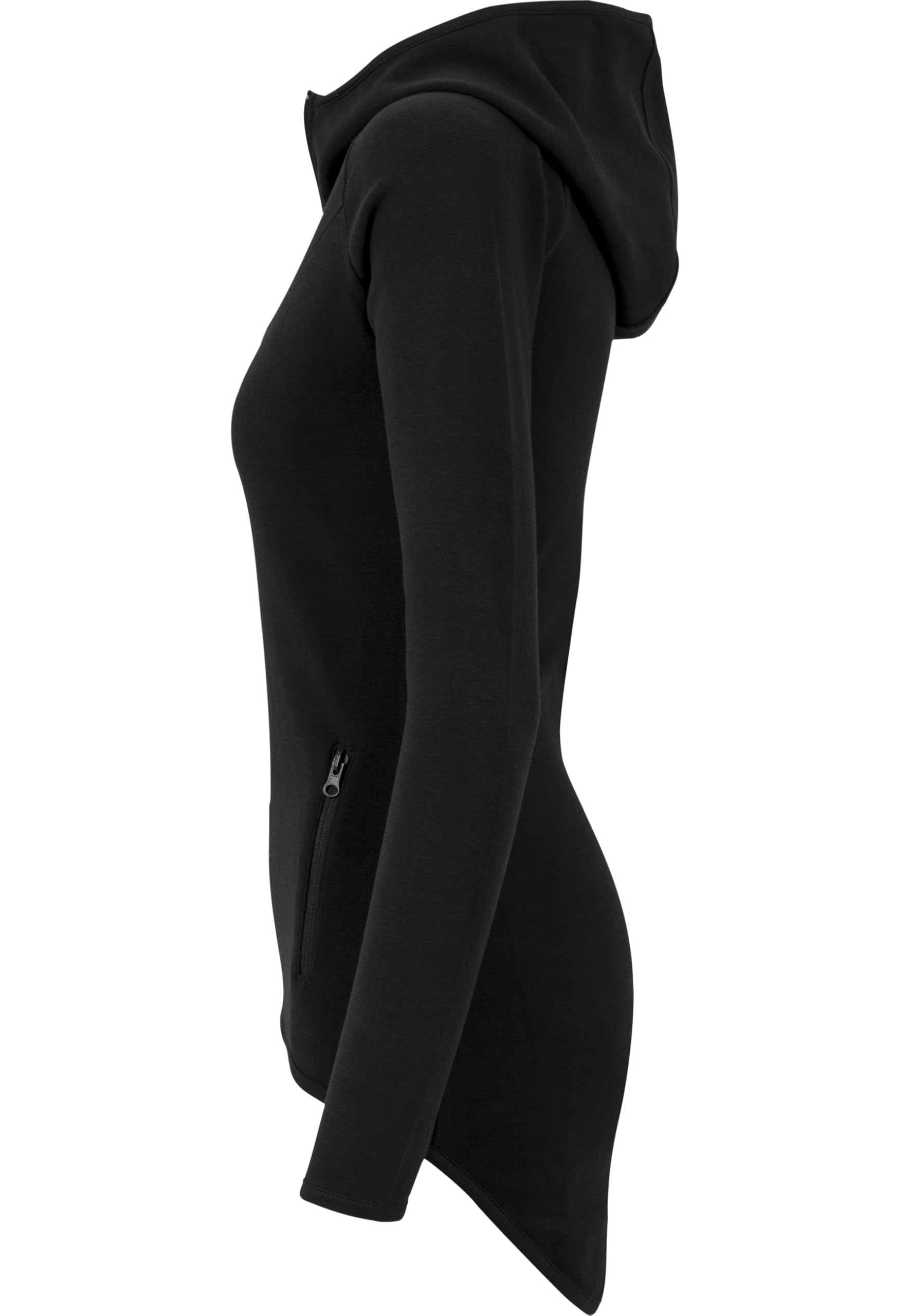 Urban Classics Damen Ladies Athletic Interlock Zip Hoody