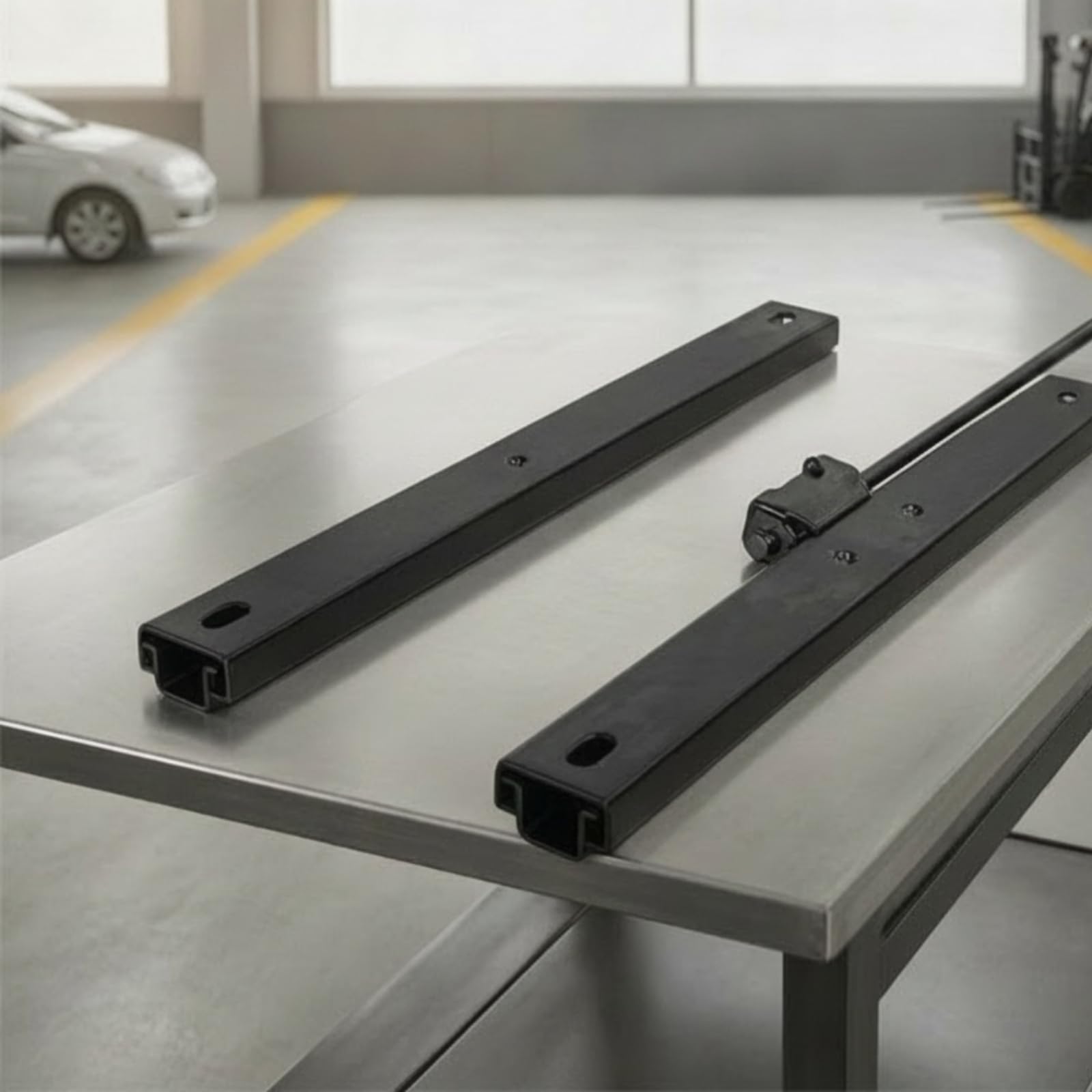 Sitzverstellung mit Verriegelungsgriff verstellbar Sitzgleitschiene stabil Autositz-Gleitschiene für Landwirte, Logistiker, Auto, Nutzfahrzeug, Left Adjustment