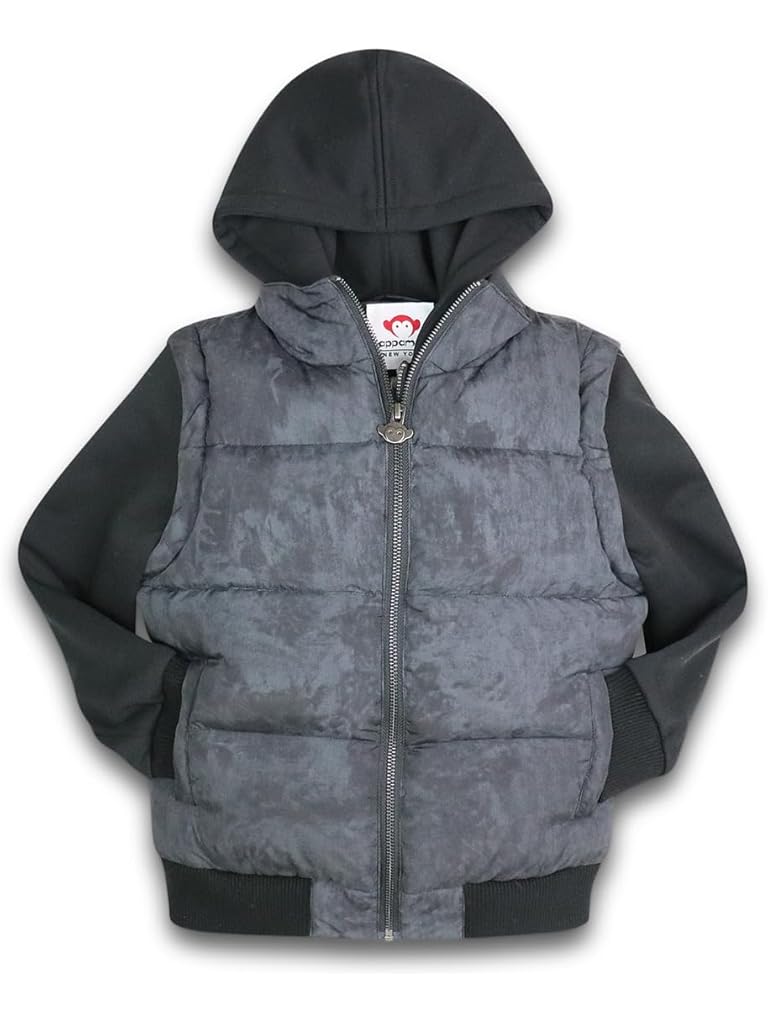 Black Appaman Turnstile Jacket (Toddler/Little Kids/Big Kids)