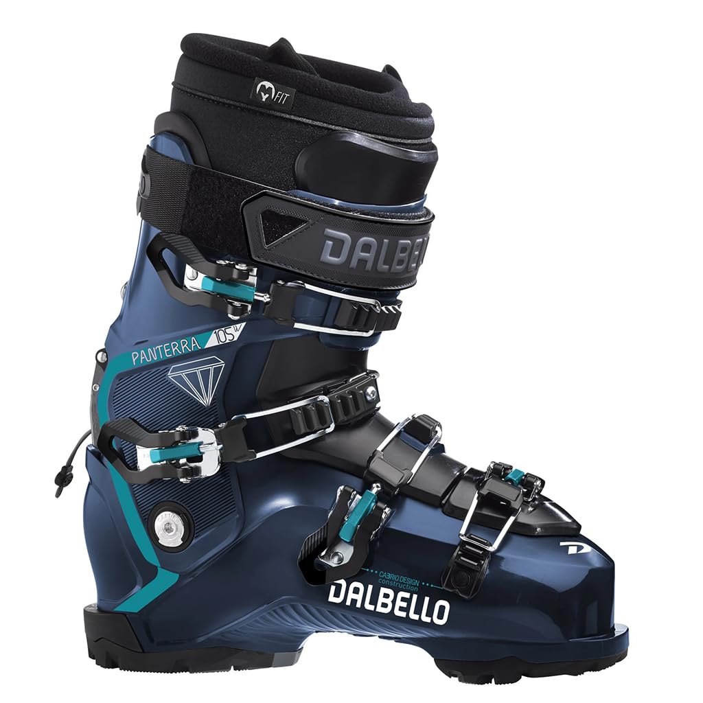 Dalbello Women's Panterra 105 I.D. LS Ski Boots 2021 Opal Blue/Opal Blue 23.5