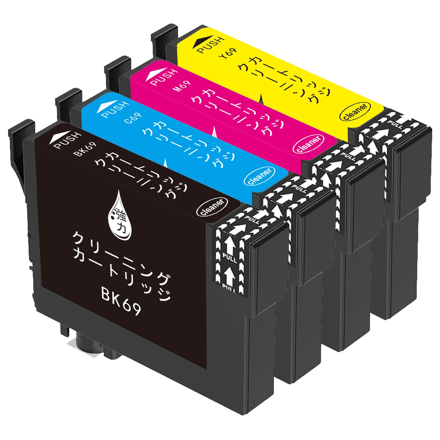 Amazon.co.jp: エプソン用 IC4CL69 洗浄液 IC69 洗浄カートリッジ IC69